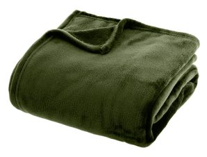 Κουβέρτα Fleece Ημίδιπλη A-S Flannel Khaki 156048K