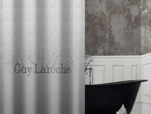 Κουρτίνα Μπάνιου (180×190) Guy Laroche Pandora Silver