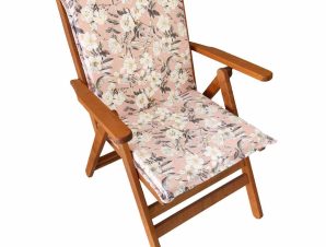 Μαξιλάρι Καρέκλας Με Πλάτη 50cm Be Comfy Blossom Pink
