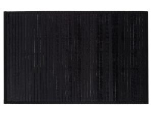 Πατάκι Μπάνιου Bamboo (50×80) F-V Black 131569A